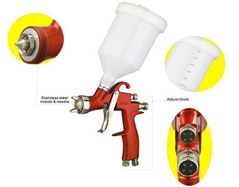 Air Spray Guns - LVLP Spray Gun Model RP8615/R500